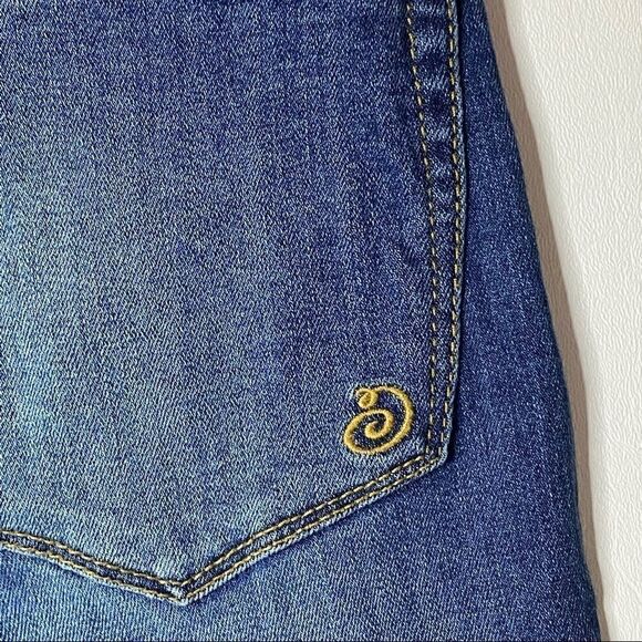 Indigo Rein | Factory Distressed High Rise Skinny Jeans - Picture 6 of 6